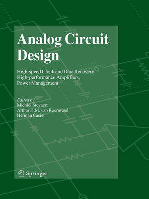 cover image of Analog Circuit Design